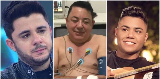 Pai de Felipe Araújo e Cristiano Araújo passou mal e foi levado ao hospital