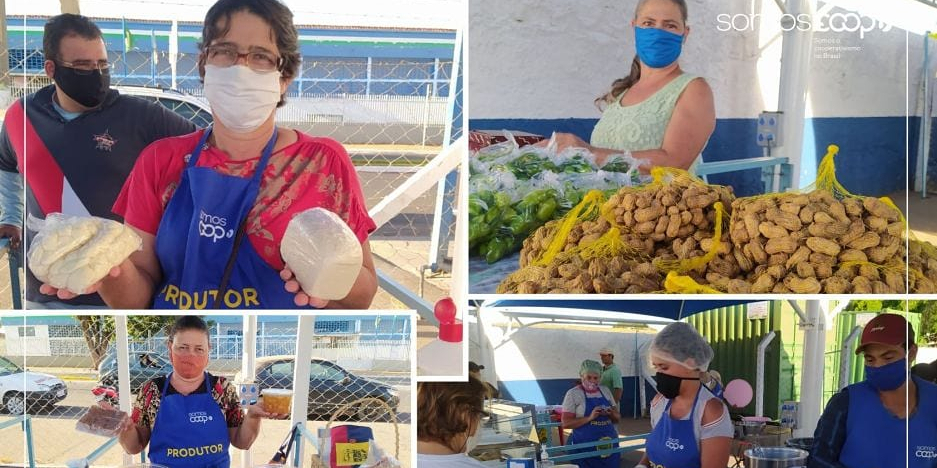 Hoje tem a feira da agricultura familiar Complem