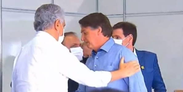“Sempre fomos amigos e morreremos amigos”, diz Bolsonaro sobre Caiado