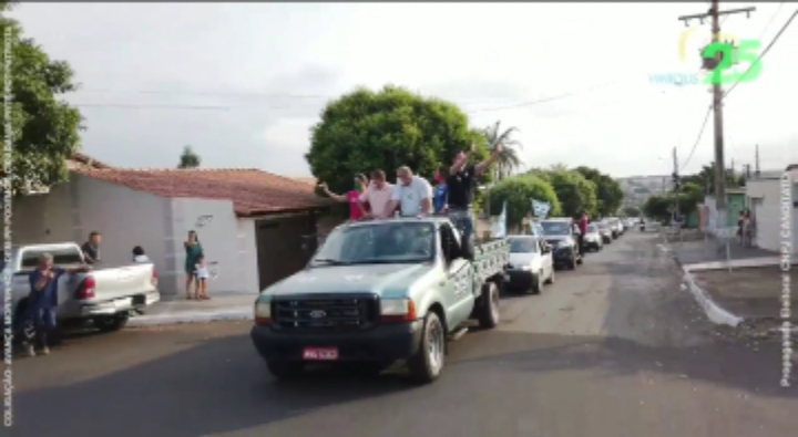 Morrinhos vive sábado agitado com a realização de adesivaço e mega carreata de Tiago e Vinícius