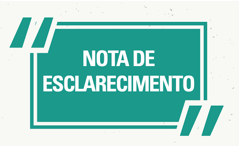 Nota de esclarecimento