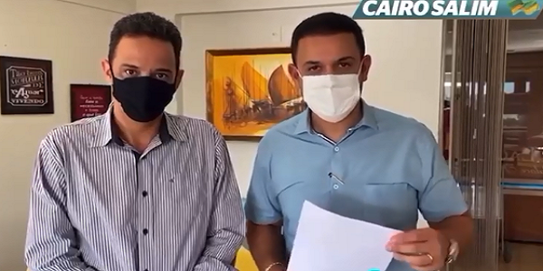 Vereador Cayto solicita a deputado aumento do número de policiais para Morrinhos