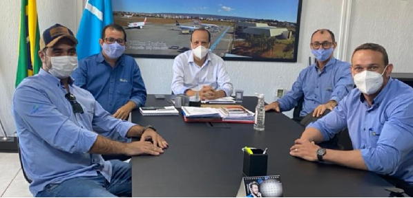 Conselho de Administração da Complem visita filial em Caldas Novas e é recebido pelo prefeito Kleber Marra