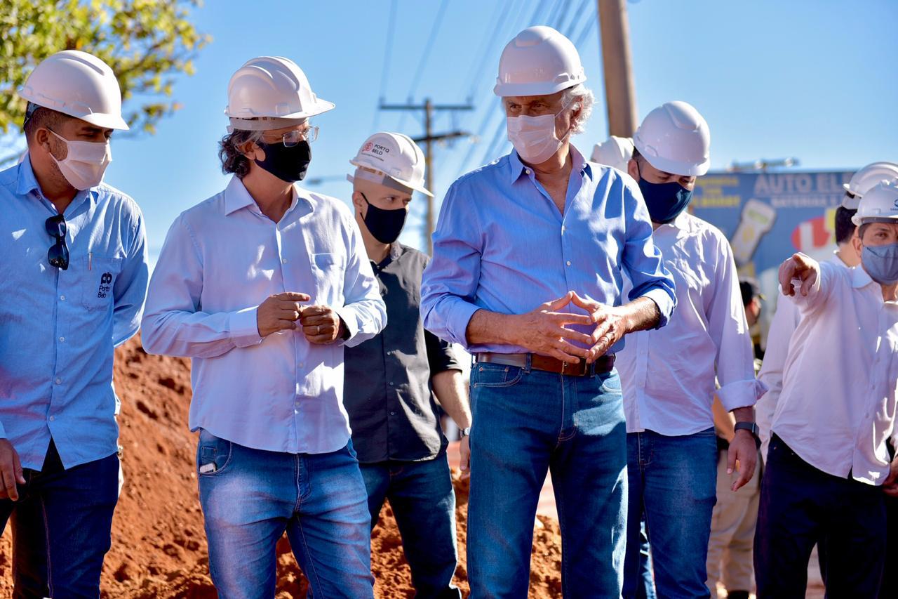 Caiado transforma Goiás em canteiro de obras com R$ 1 bilhão de investimentos até o final de 2021