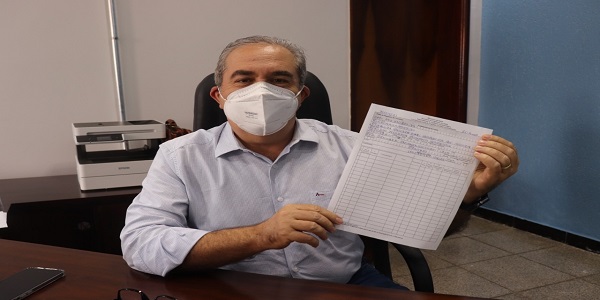 Prefeito será vacinado na próxima terça-feira
