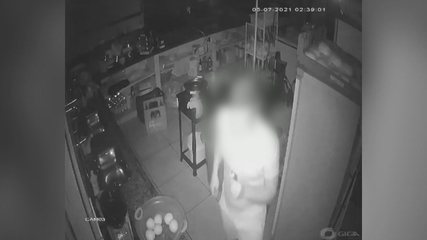 Ladrão lancha, bebe e até pausa para fumar durante furto a pit-dog de Pontalina, diz delegado