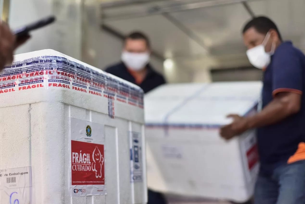 Governo de Goiás recebe 280.750 vacinas, nesta sexta-feira (20/08)