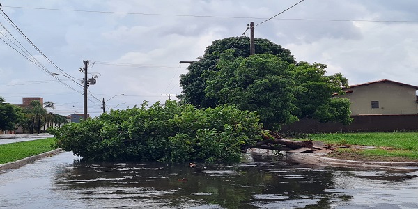 Forte chuva causa transtornos em Morrinhos