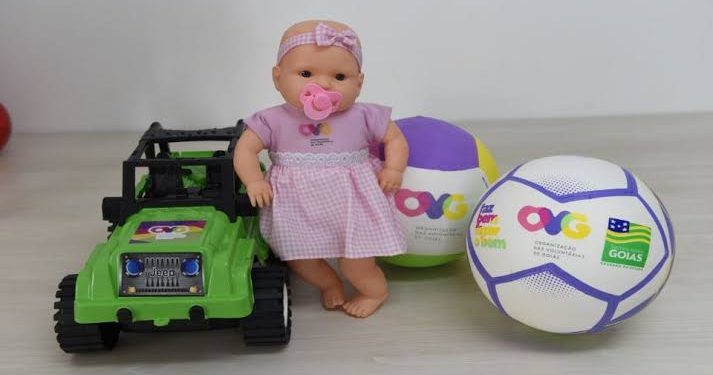 OVG e Prefeitura de Morrinhos entregarão brinquedos neste sábado, 18.