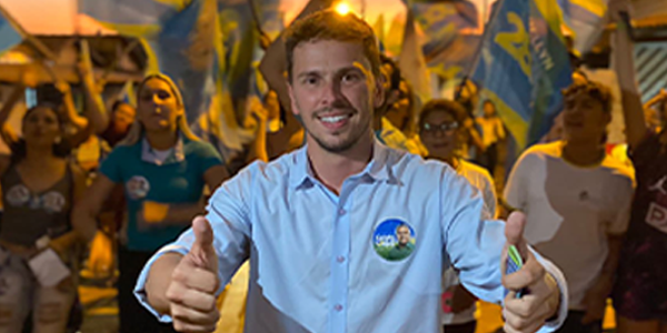 Morrinhos registrou nesse sábado grande movimentação política do candidato Maycllyn Carreiro