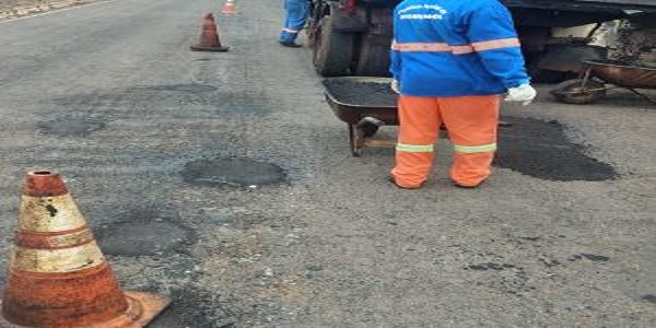 Prefeitura de Morrinhos intensifica operação tapa-buracos