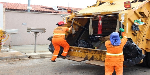Coleta de lixo no dia 31 será realizada mais cedo às 13h