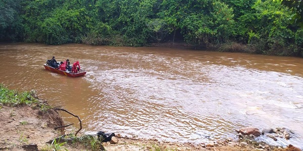 Continuam as buscas por homem desaparecido no ribeirão Mimoso em Morrinhos