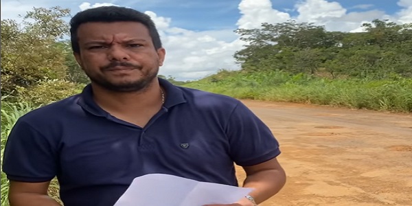 Vereador solicita uma operação “Tapa Buracos” em estrada de Morrinhos