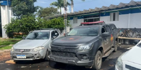 Em Morrinhos caminhonete com produtos sem notas fiscais é apreendida