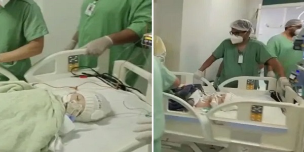 Hospital divulga boletim médico sobre estado de saúde das gêmeas Valentina e Heloá Prado