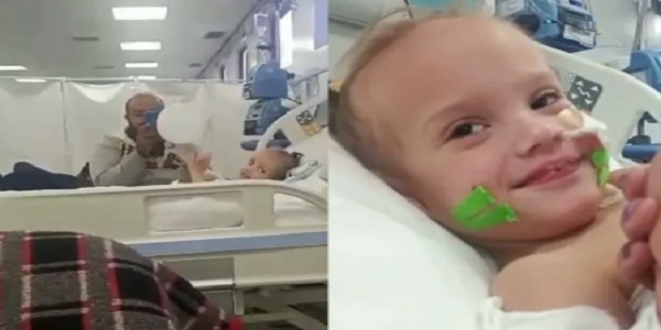 Heloá brinca em hospital e Valentina esbanja carisma; Assista os vídeos