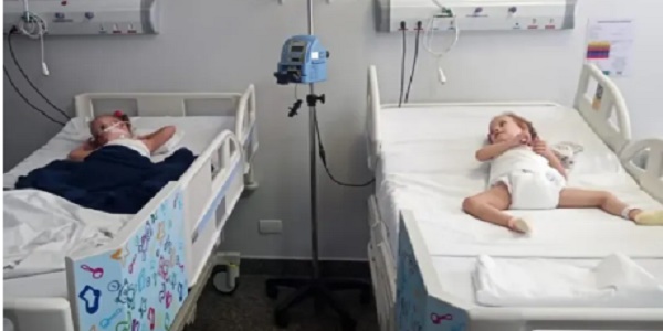 Heloá e Valetina recebem alta da UTI