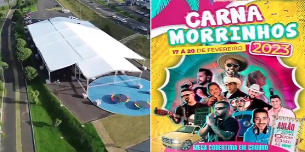 Tudo pronto para o Carna Morrinhos 2023; Evento começa hoje no Lago Recanto das Araras