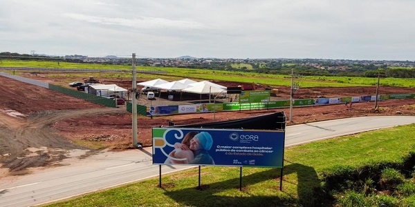 Governador Ronaldo Caiado lança obra do hospital estadual do câncer