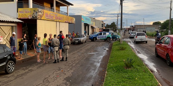 Idoso é atropelado na  Avenida Central do Setor Monte Verde
