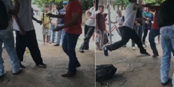 Estudante é esfaqueado próximo ao Colégio Coronel Pedro Nunes em Morrinhos.