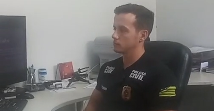 Delegado Fernando Gontijo concede entrevista sobre o caso da criança que foi espancada e torturada em Morrinhos.