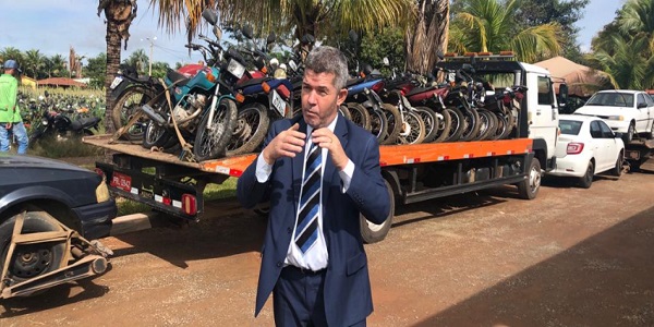 Detran inicia operação para limpar pátios e promove leilão de 6 mil veículos