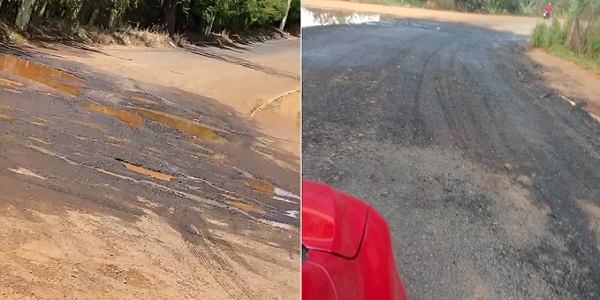 Prefeitura recupera trecho de rua que dá acesso ao Morro da Saudade após solicitação de moradores