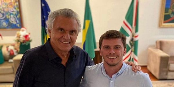 Maycllyn Carreiro consolida o apoio de Ronaldo Caiado na disputa para prefeitura de Morrinhos.