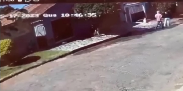 Homem é preso após tentar matar ex-companheira na frente da neta em Piracanjuba. Veja o vídeo!