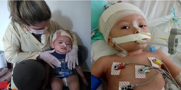 Família de Morrinhos busca apoio para tratamento de criança após grave quadro de saúde