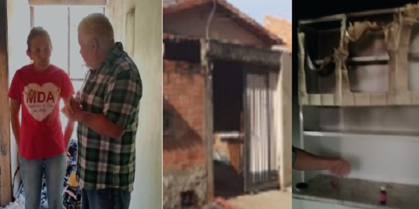 Família de Morrinhos pede doações após perder quase tudo em incêndio que atingiu sua residência; vídeo!