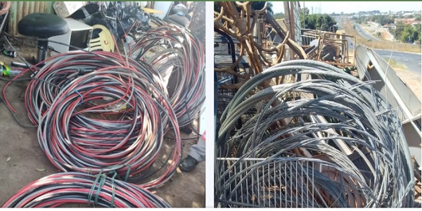 Operação “Eletro Alvo”: Quatro homens são presos por furtarem materiais elétricos na zona rural de Morrinhos, Caldas Novas e Piracanjuba