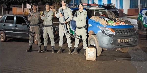 Confronto policial: Batalhão Rural enfrenta ladrão de fazendas após série de furtos
