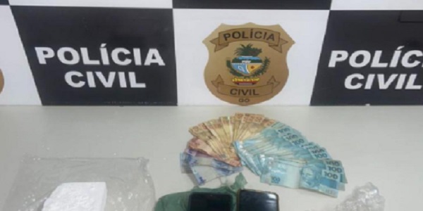 Polícia Civil apreende R$ 27 mil em drogas durante operação em Morrinhos