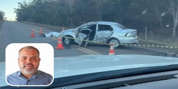 Vereador de Aloândia, morre em acidente de trânsito na GO-040
