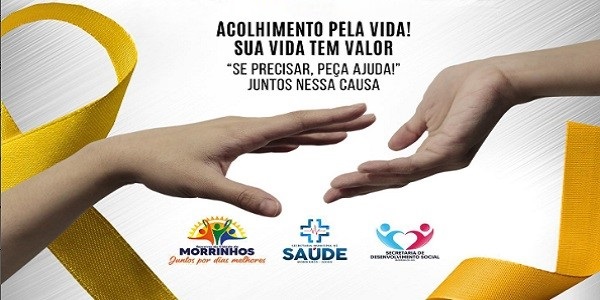 Setembro Amarelo: Prefeitura de Morrinhos Lança Campanha “Acolhimento pela Vida: Sua Vida Tem Valor!”