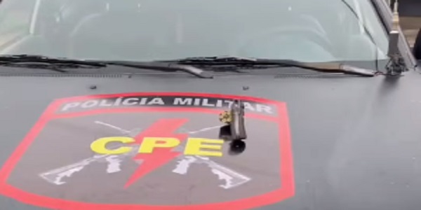 Suspeito de homicídio ocorrido em Morrinhos morre ao confrontar CPE da Polícia Militar na madrugada deste sábado. VÍDEO!