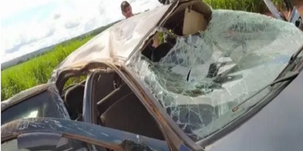 Homem Morre Após Ser Arremessado de Carro em Acidente em Goiatuba