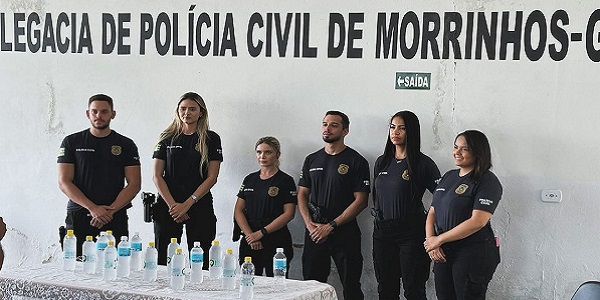Delegacia de Polícia Civil de Morrinhos recebe reforço de seis novos profissionais