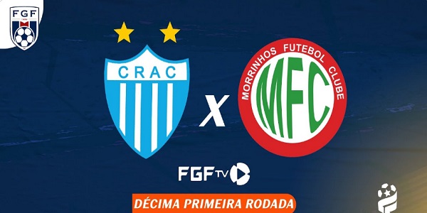 Crac X Morrinhos : ASSISTA AO VIVO com imagens!