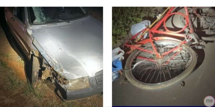 Ciclista Morre em Acidente na BR-153 em Morrinhos próximo ao viaduto de acesso ao DAIMO