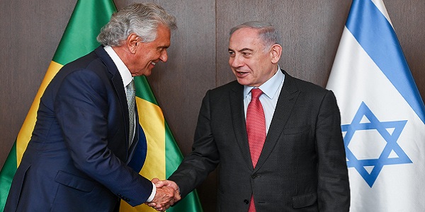 Em audiência com Netanyahu, Caiado esclarece que fala de Lula sobre conflito em Gaza “foi infeliz”
