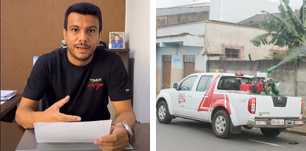 Leandro Ventura Encaminha Ofício ao Secretário de Saúde de Morrinhos para Avaliação da Viabilidade do Uso do Fumacê.