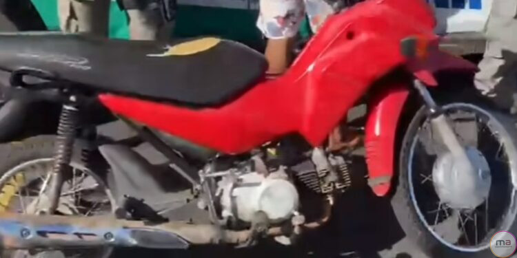 Polícia Militar Recupera Motocicleta Furtada em Morrinhos em Poucas Horas Após o Furto. VÍDEO!