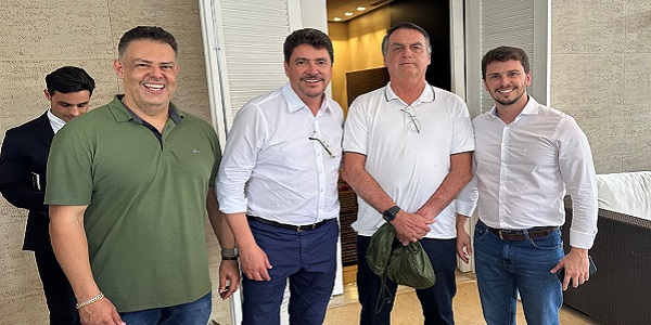 Em reunião na casa do senador Wilder Morais, Bolsonaro define Morrinhos como prioridade do PL em Goiás. VÍDEO!