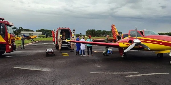 Paciente Transferido de Goiânia Recebe Suporte Aeromédico e é Encaminhado Diretamente para UTI em Morrinhos