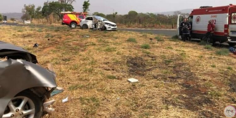 Moradora de Morrinhos Morre em Acidente na GO-139 no trevo para Rio Quente